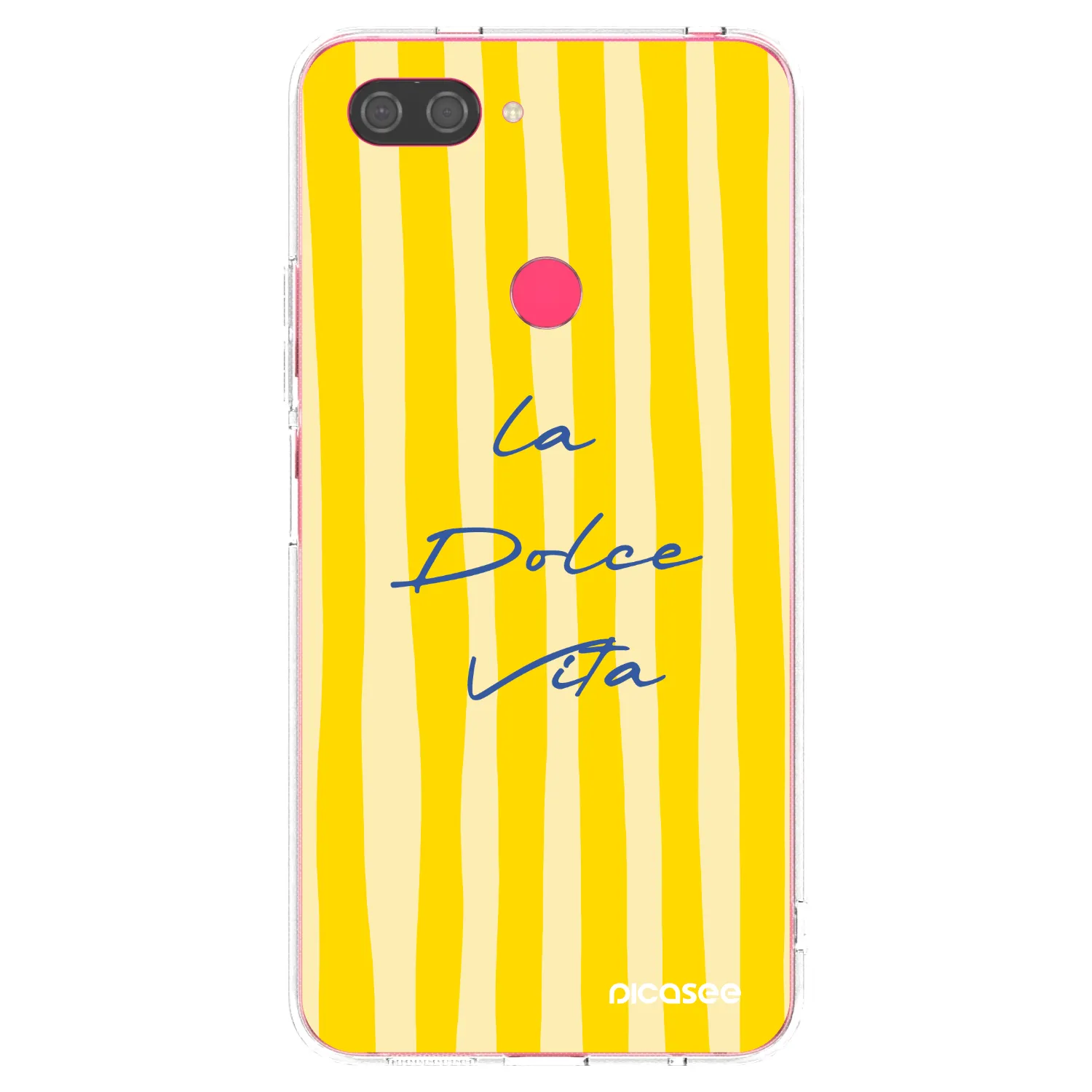 Picasee silikónový prehľadný obal pre Xiaomi Mi 8 Lite - Ladolcevita