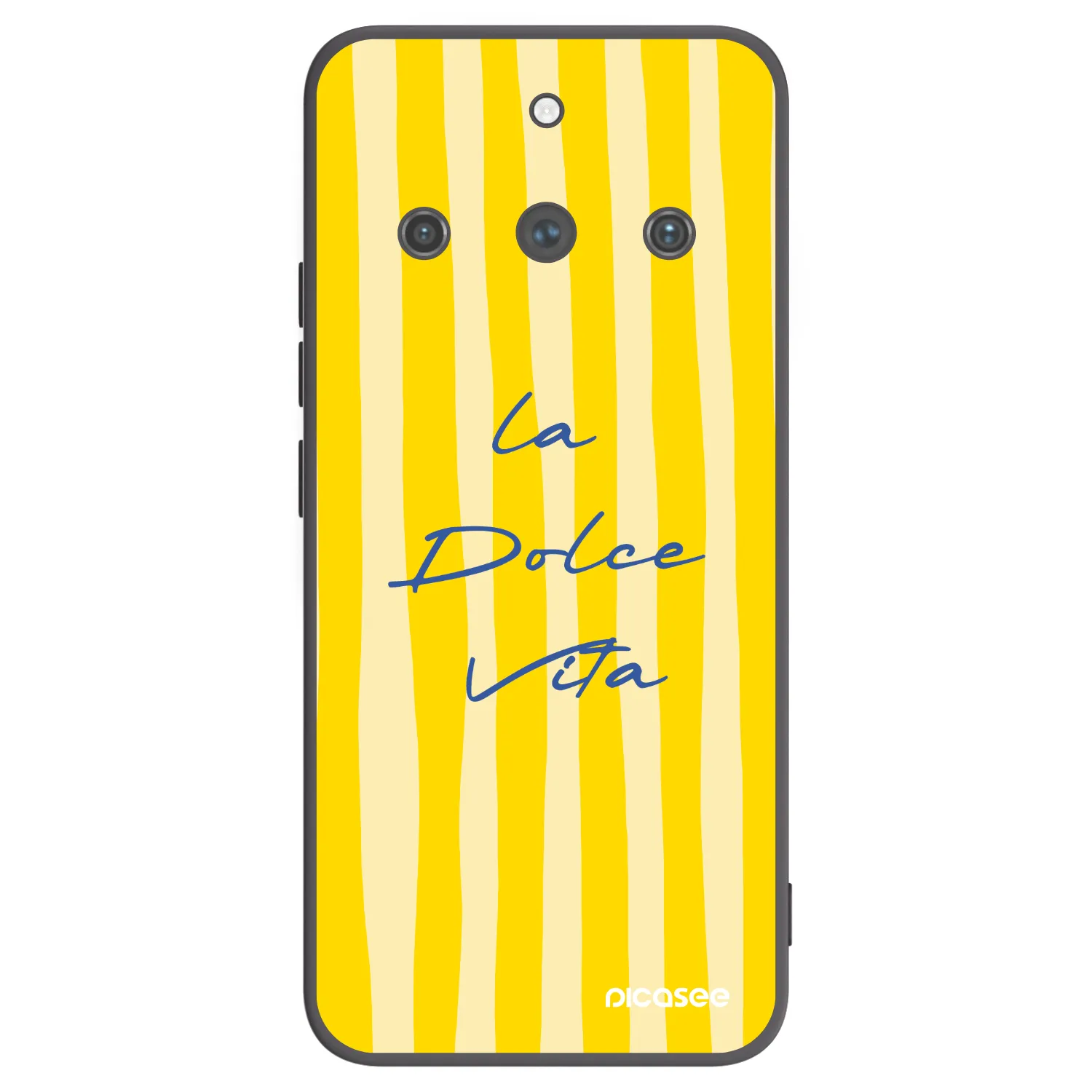 Picasee silikónový čierny obal pre Realme 11 Pro+ - Ladolcevita