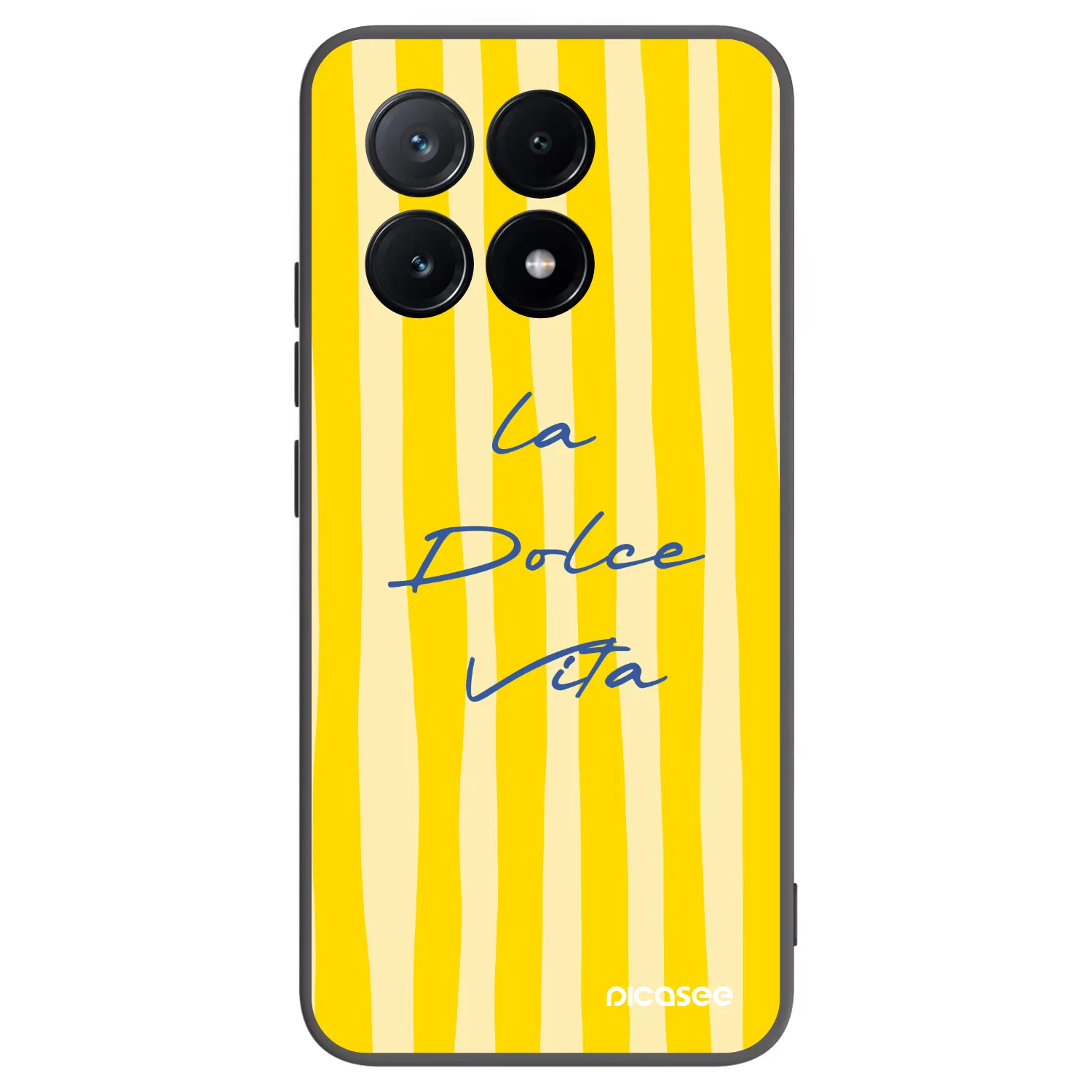 Picasee silikónový čierny obal pre Xiaomi Poco X6 Pro - Ladolcevita