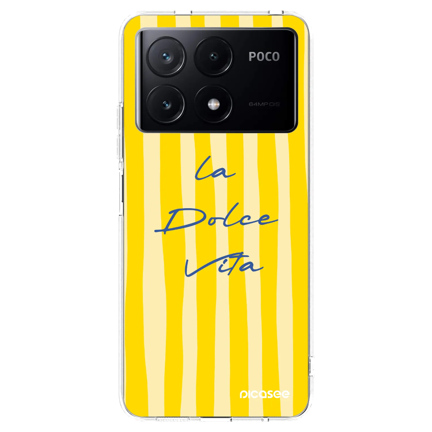 Picasee silikónový prehľadný obal pre Xiaomi Poco X6 Pro - Ladolcevita