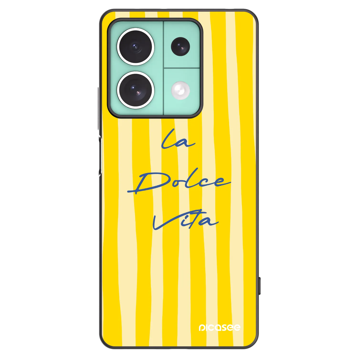 Picasee silikónový čierny obal pre Xiaomi Redmi Note 13 5G - Ladolcevita
