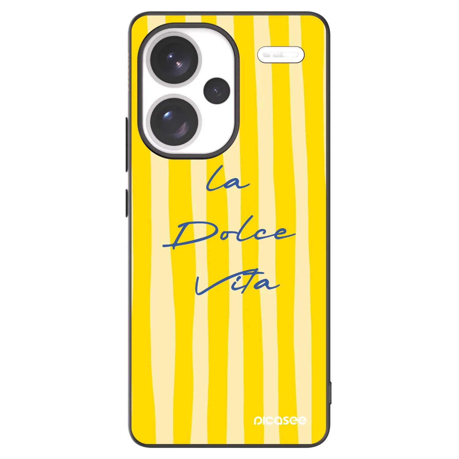 Picasee silikónový čierny obal pre Xiaomi Redmi Note 13 Pro+ 5G - Ladolcevita