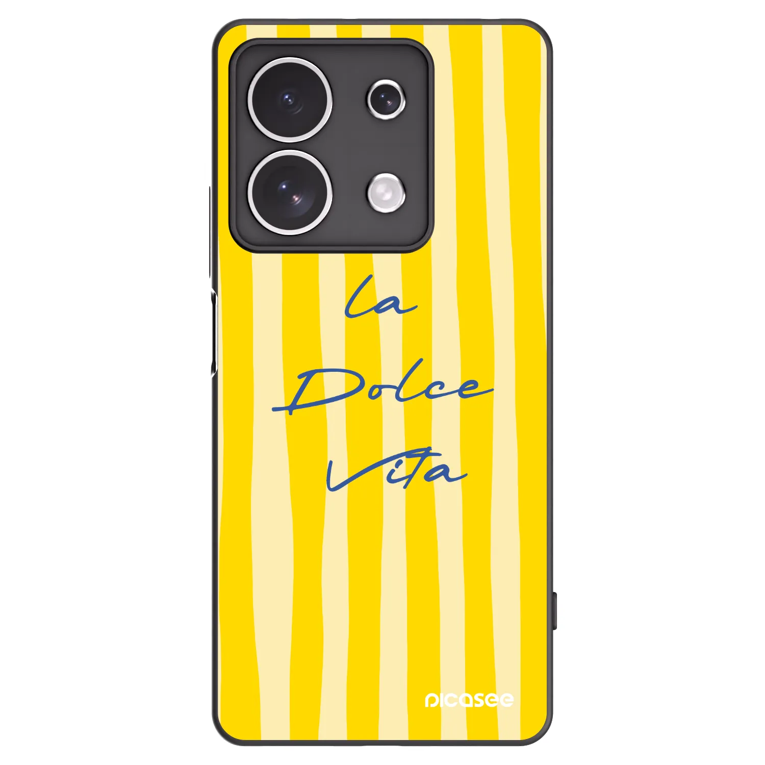 Picasee silikónový čierny obal pre Xiaomi Redmi Note 13 4G - Ladolcevita