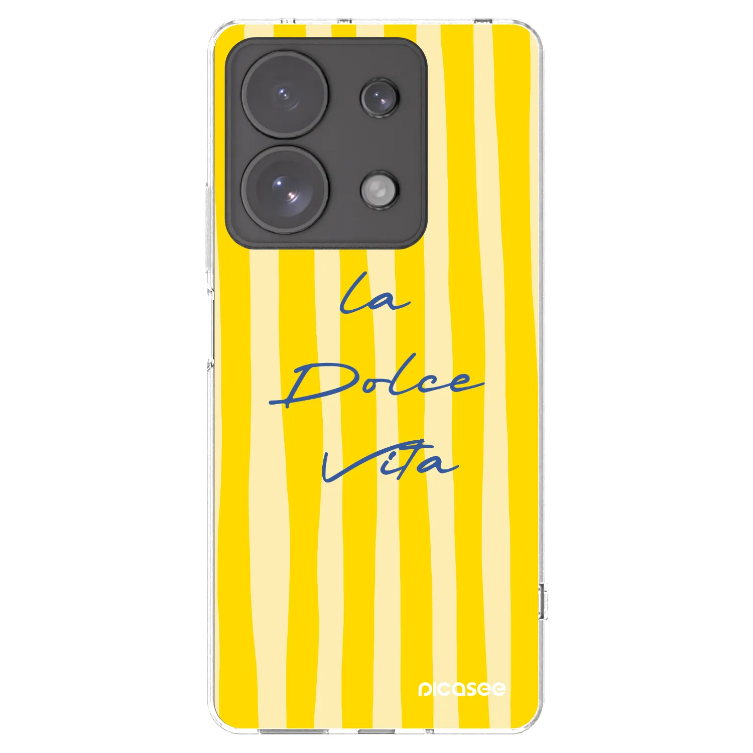 Picasee silikónový prehľadný obal pre Xiaomi Redmi Note 13 Pro 4G - Ladolcevita