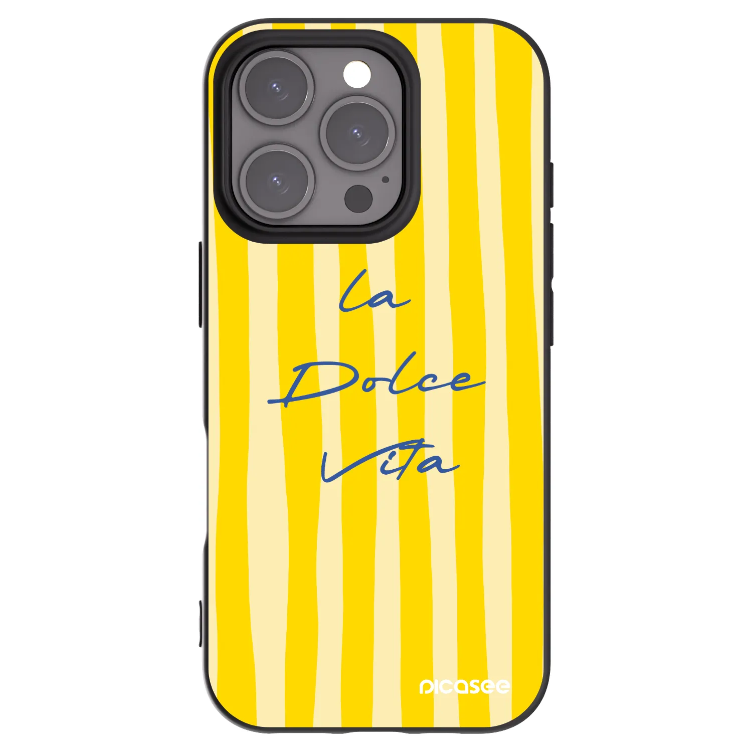 Picasee silikónový čierny obal pre Apple iPhone 16 Pro - Ladolcevita