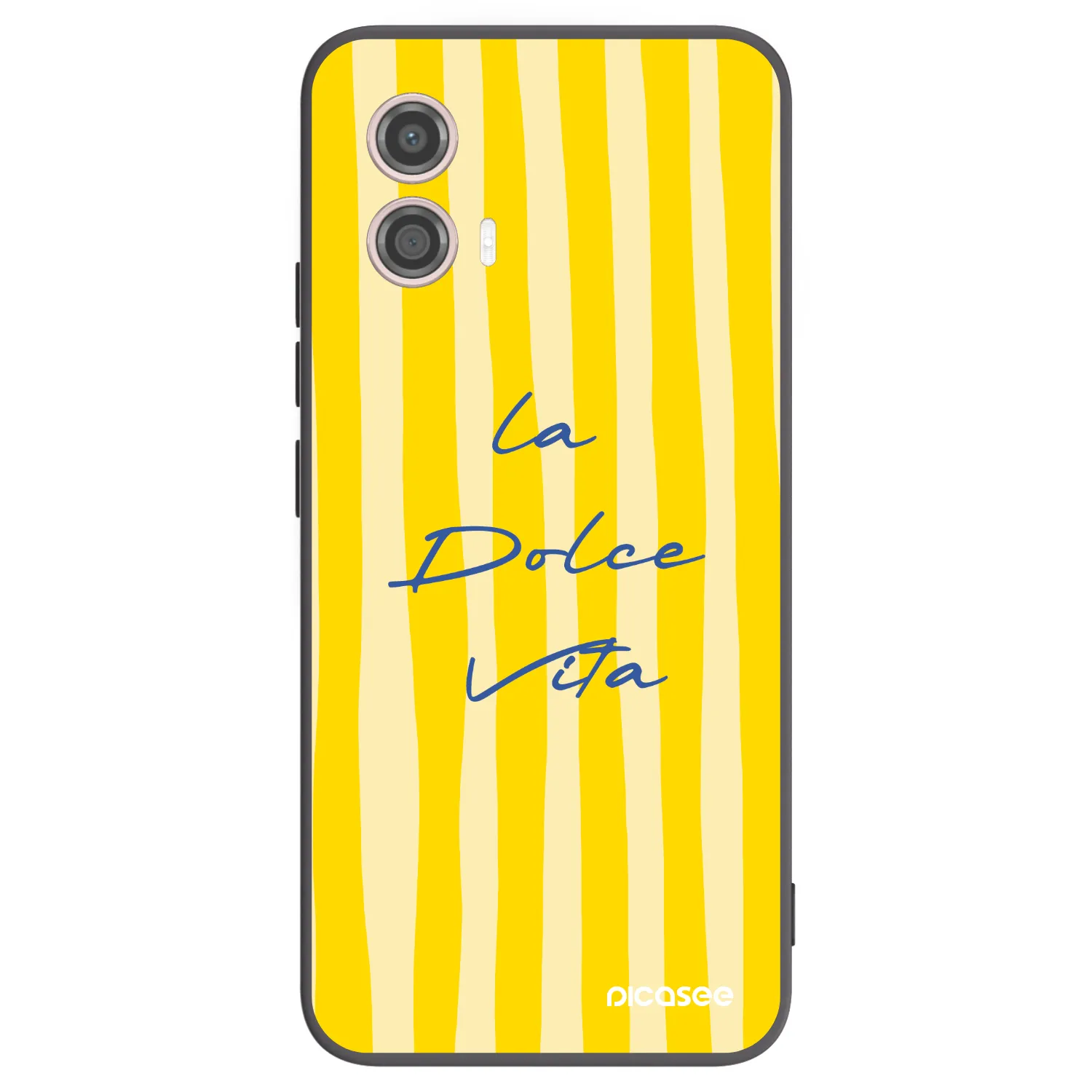 Picasee silikónový čierny obal pre Motorola Moto G53 5G - Ladolcevita