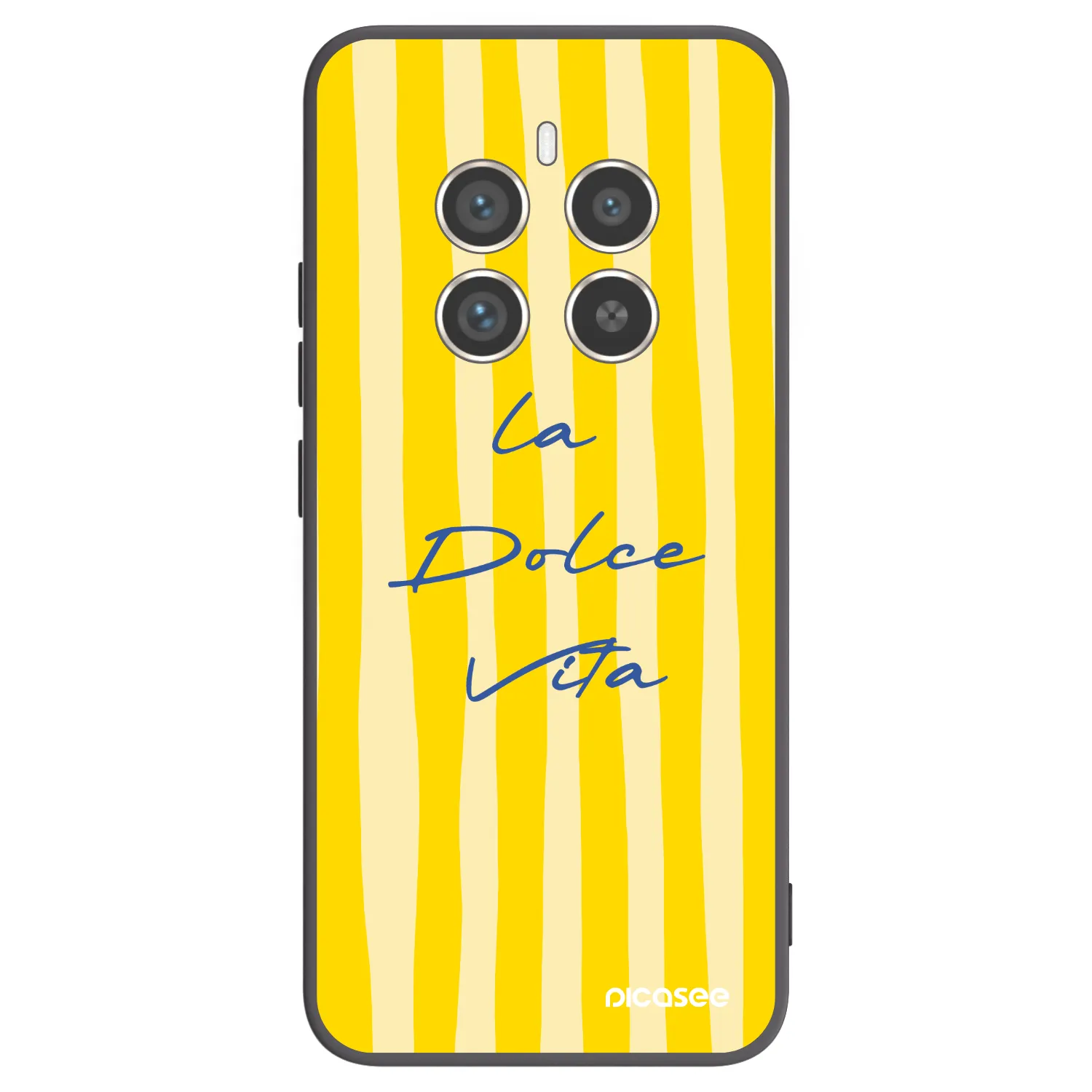 Picasee silikónový čierny obal pre Realme 12 Pro 5G - Ladolcevita