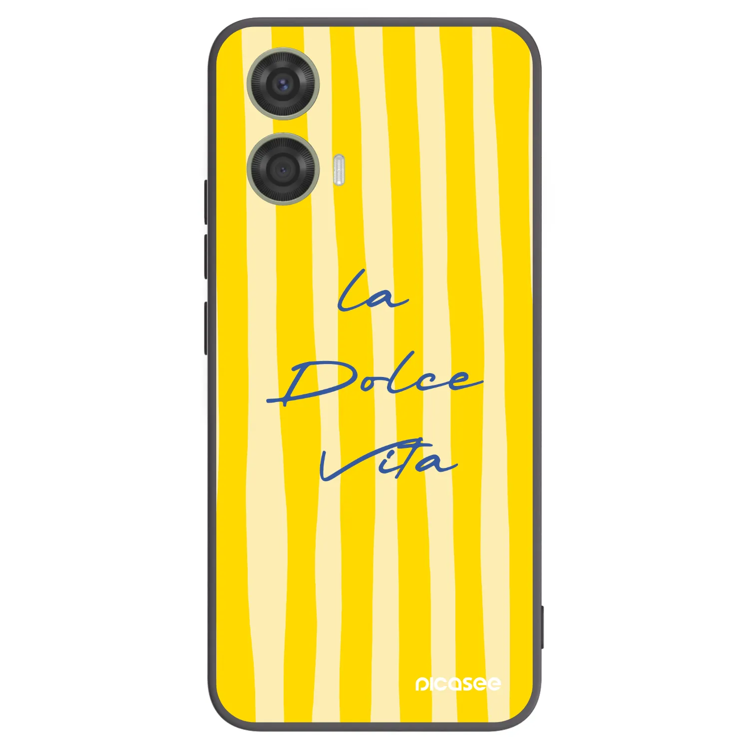 Picasee silikónový čierny obal pre Motorola Moto G24 - Ladolcevita