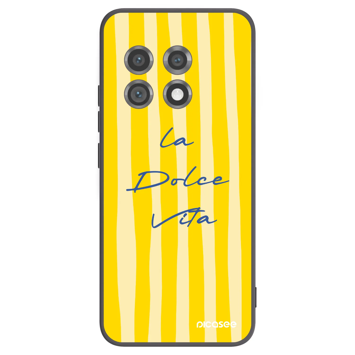 Picasee silikónový čierny obal pre OnePlus 11 5G - Ladolcevita