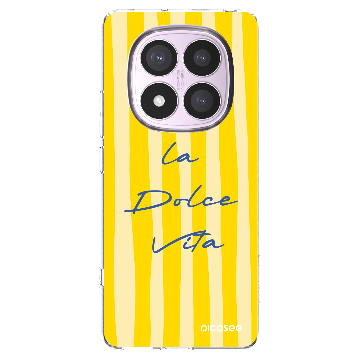Picasee silikónový prehľadný obal pre Xiaomi Redmi Note 14 Pro 5G - Ladolcevita