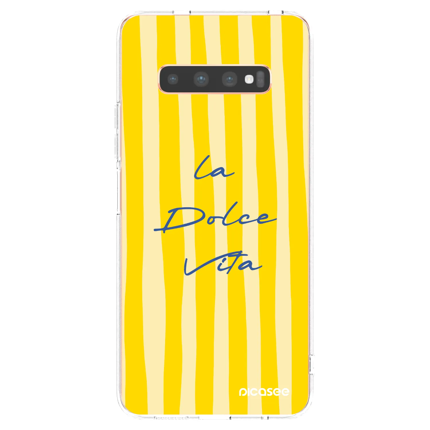 Picasee silikónový prehľadný obal pre Samsung Galaxy S10 Plus G975 - Ladolcevita
