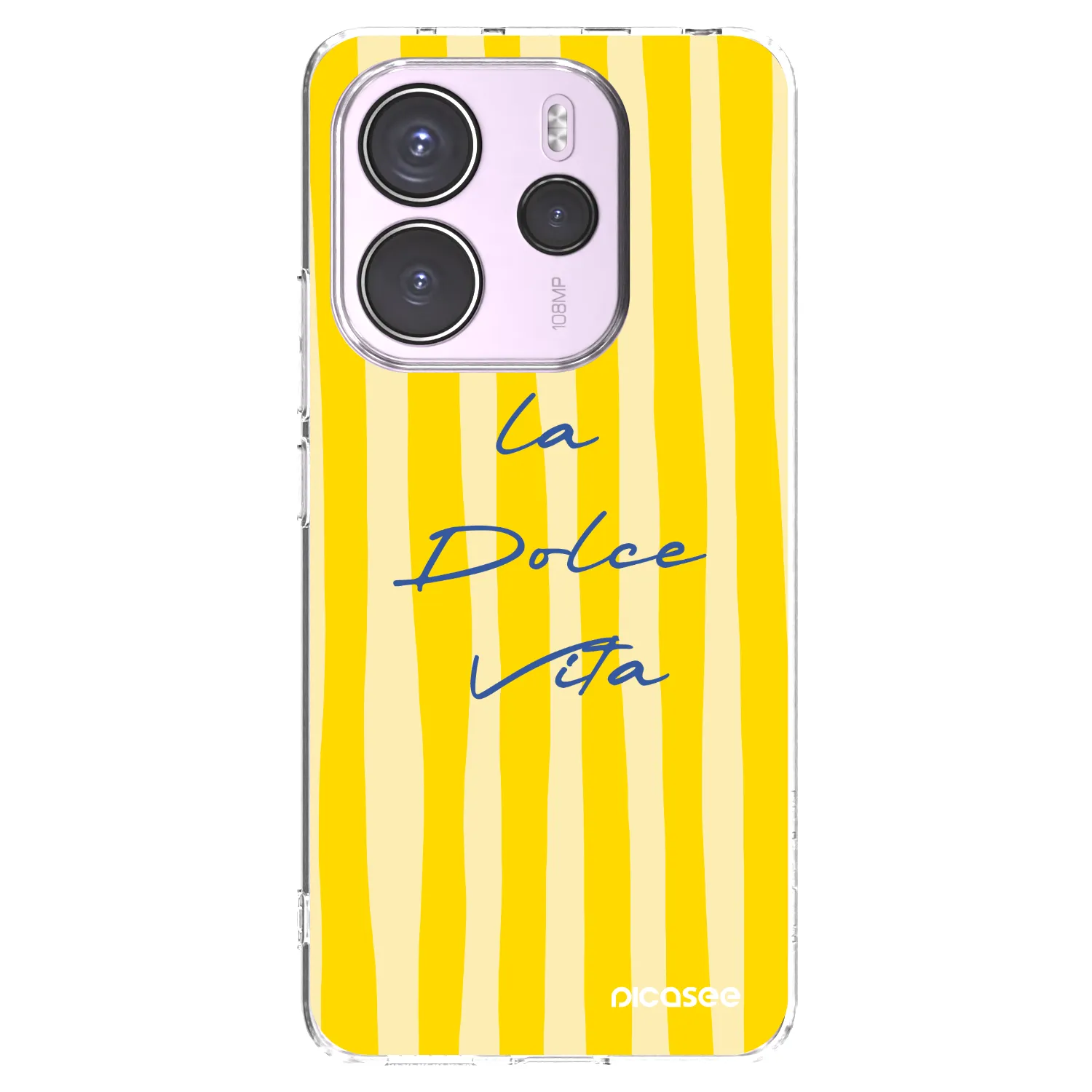 Picasee silikónový prehľadný obal pre Xiaomi Redmi Note 14 4G - Ladolcevita
