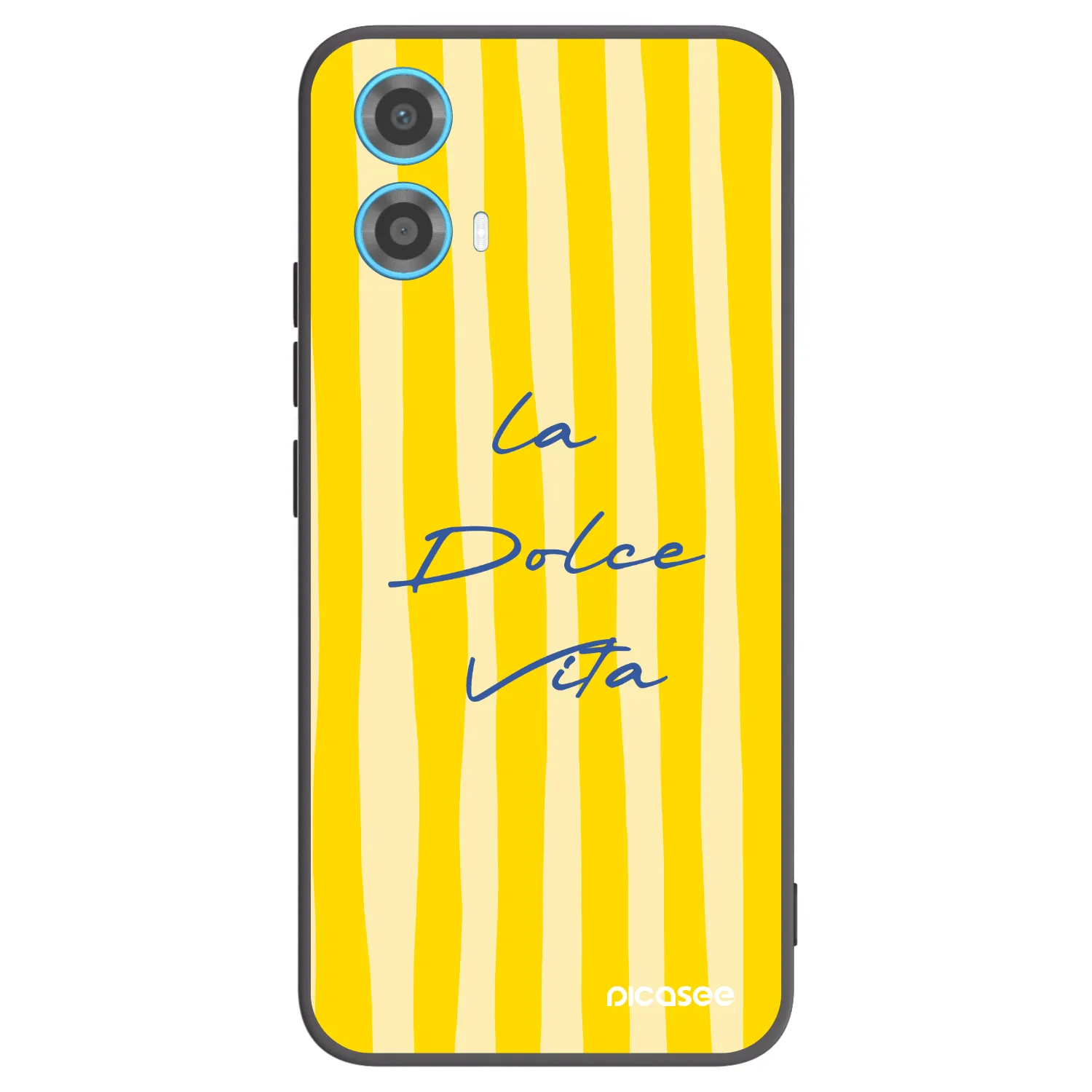 Picasee silikónový čierny obal pre Motorola Moto G34 5G - Ladolcevita