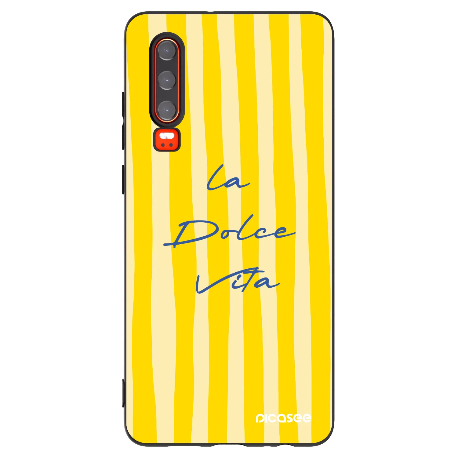 Picasee silikónový čierny obal pre Huawei P30 - Ladolcevita