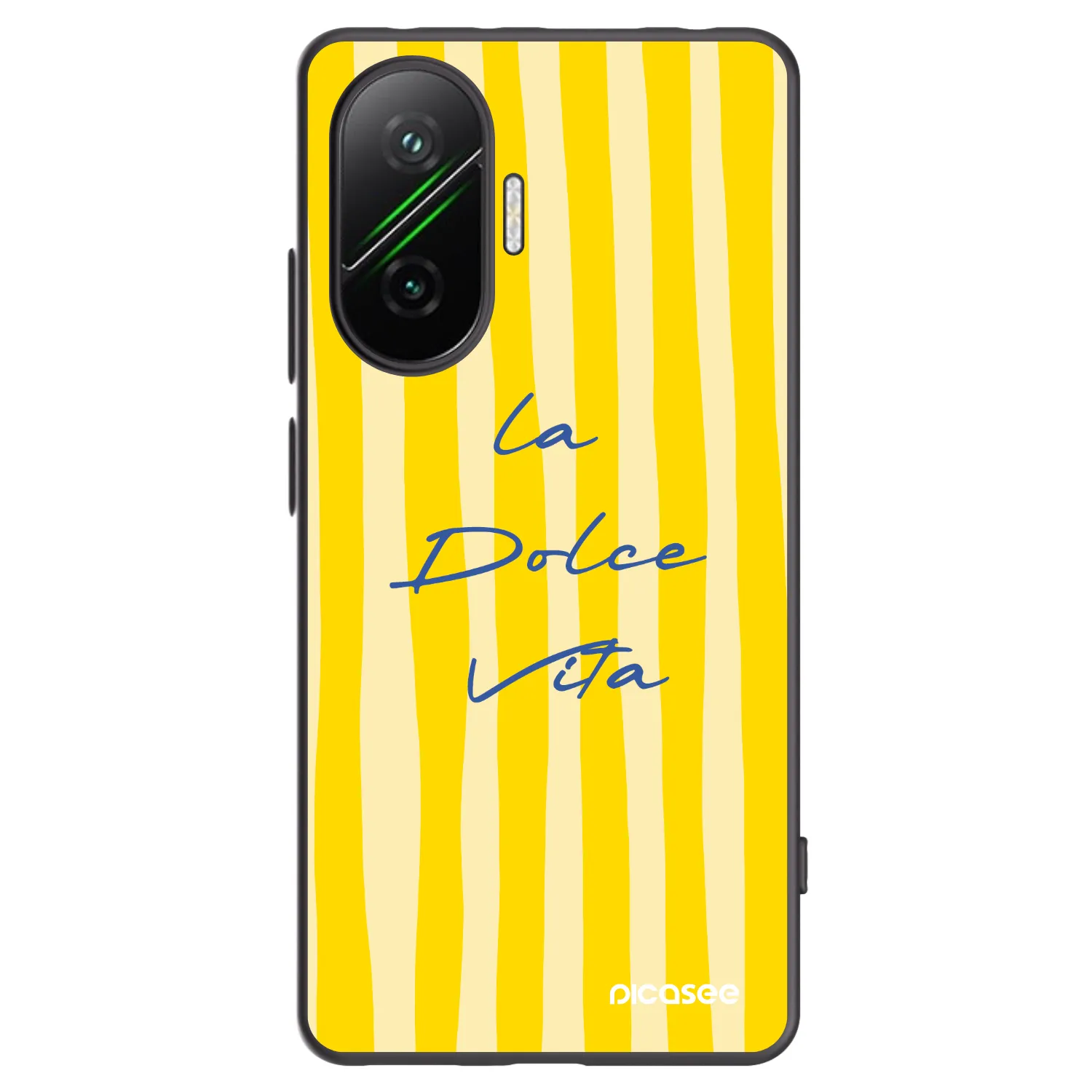 Picasee silikónový čierny obal pre Xiaomi Poco F7 Pro 5G - Ladolcevita
