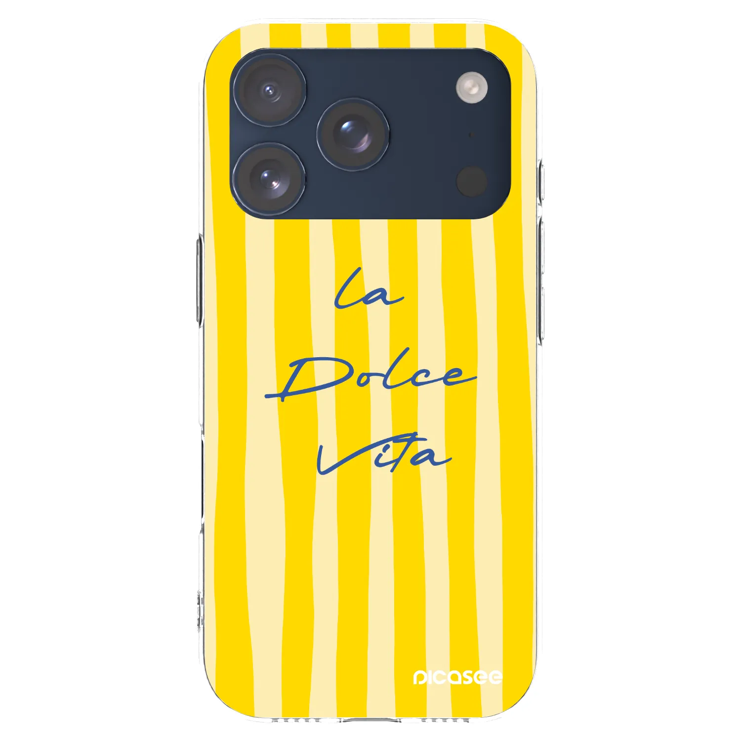 Picasee silikónový prehľadný obal pre Apple iPhone 17 Pro - Ladolcevita