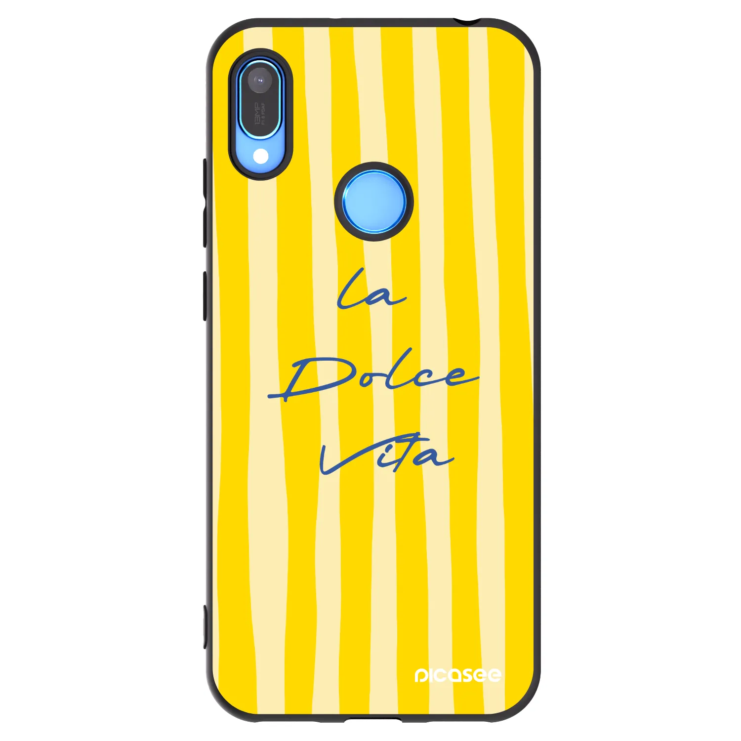 Picasee silikónový čierny obal pre Huawei Y6 2019 - Ladolcevita
