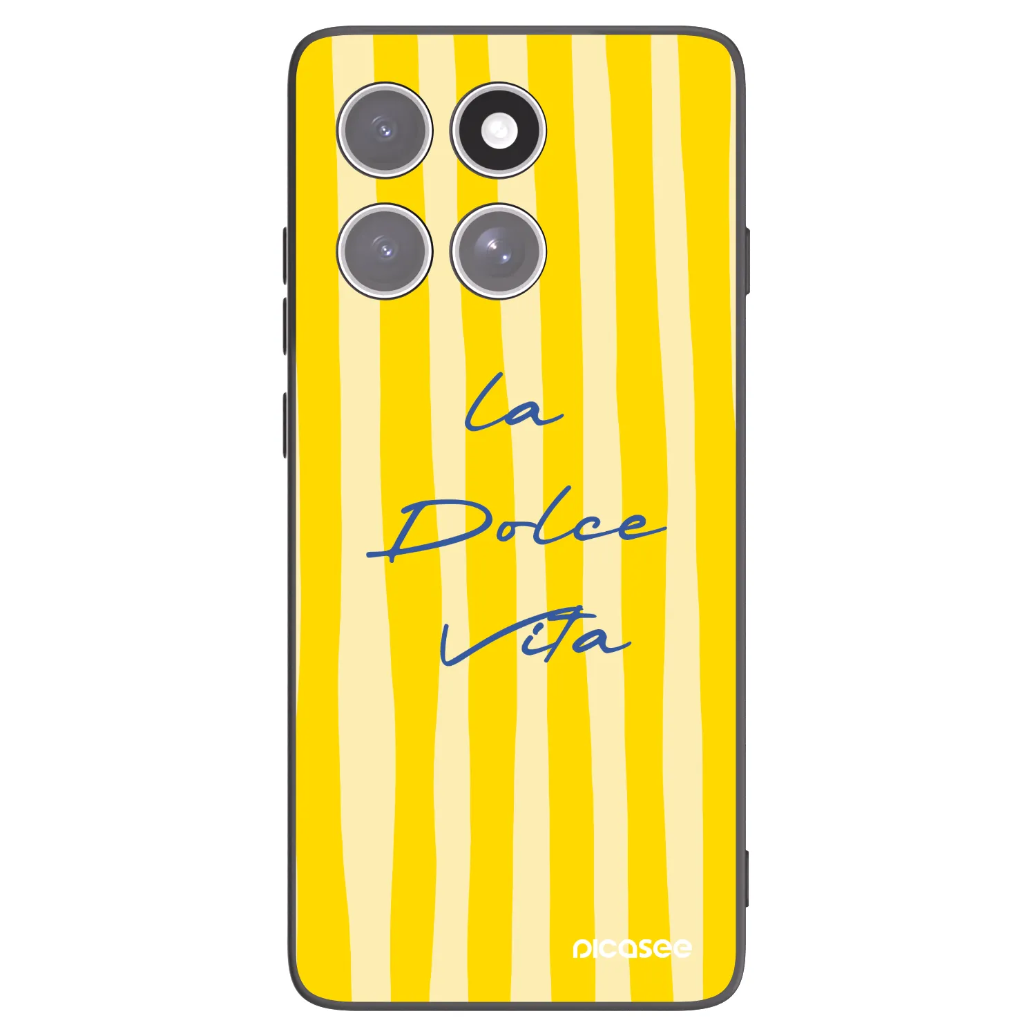 Picasee silikónový čierny obal pre Motorola Edge 60 Pro - Ladolcevita