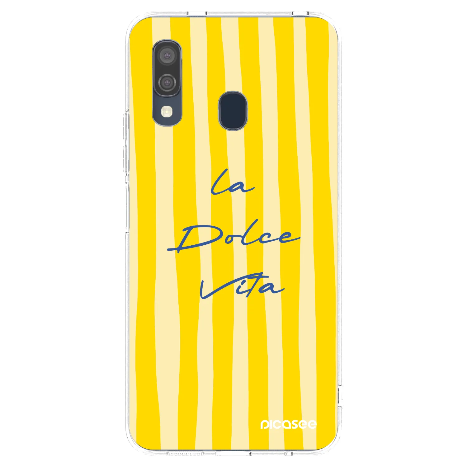 Picasee silikónový prehľadný obal pre Samsung Galaxy A40 A405F - Ladolcevita