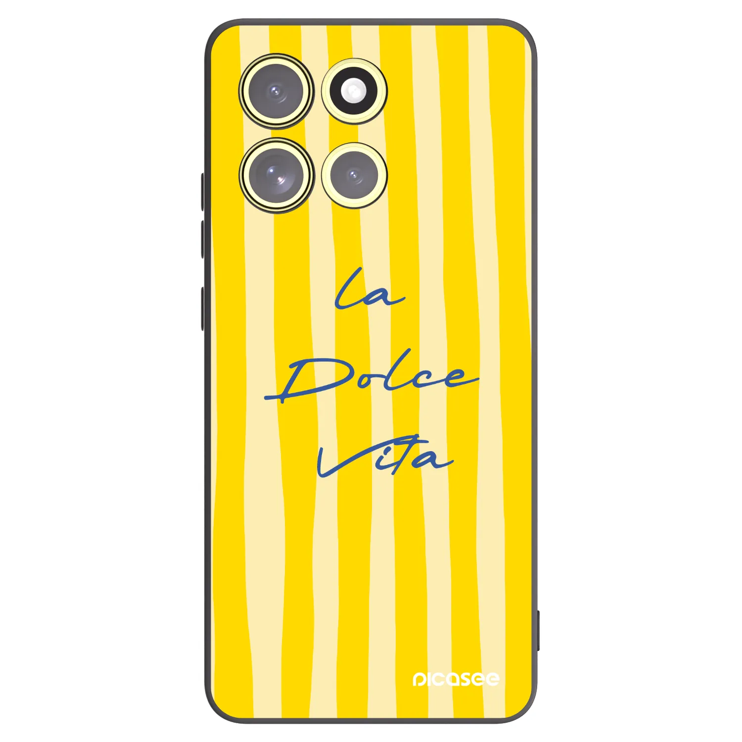 Picasee silikónový čierny obal pre Motorola Moto G86 5G - Ladolcevita