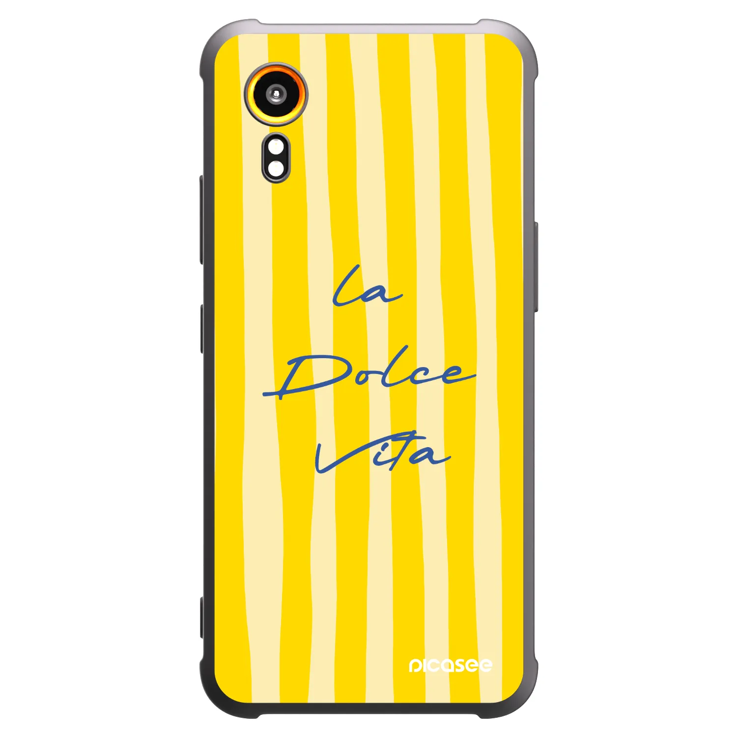Picasee silikónový čierny obal pre Samsung Galaxy Xcover 7 - Ladolcevita