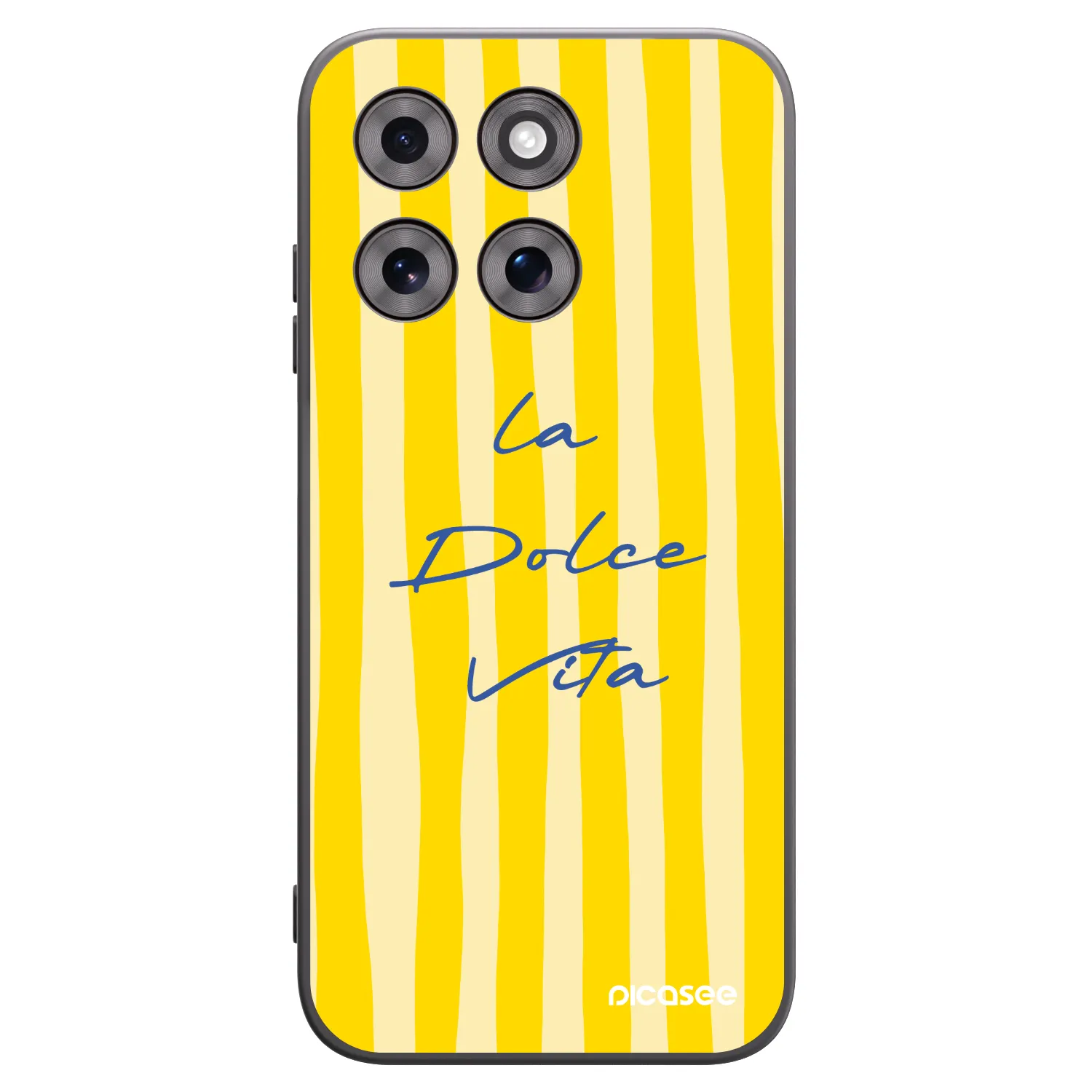 Picasee silikónový čierny obal pre Motorola Moto G77 - Ladolcevita