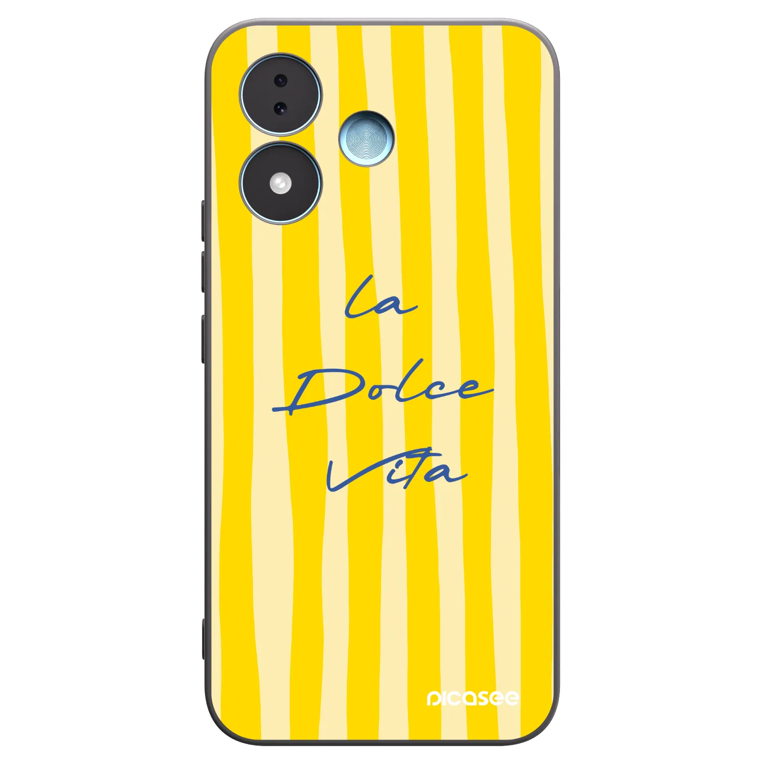 Picasee silikónový čierny obal pre Xiaomi Redmi Note 17 5G - Ladolcevita