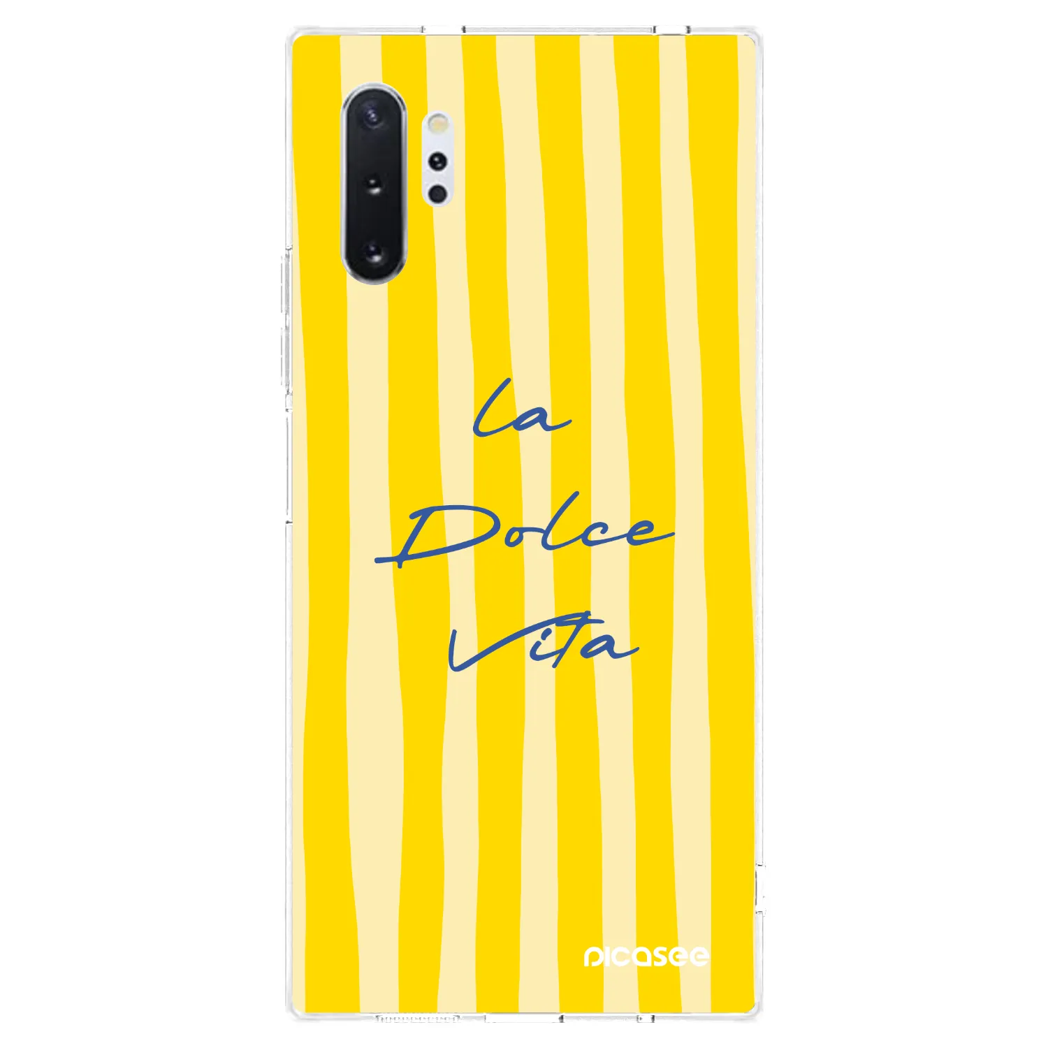 Picasee silikónový prehľadný obal pre Samsung Galaxy Note 10+ N975F - Ladolcevita