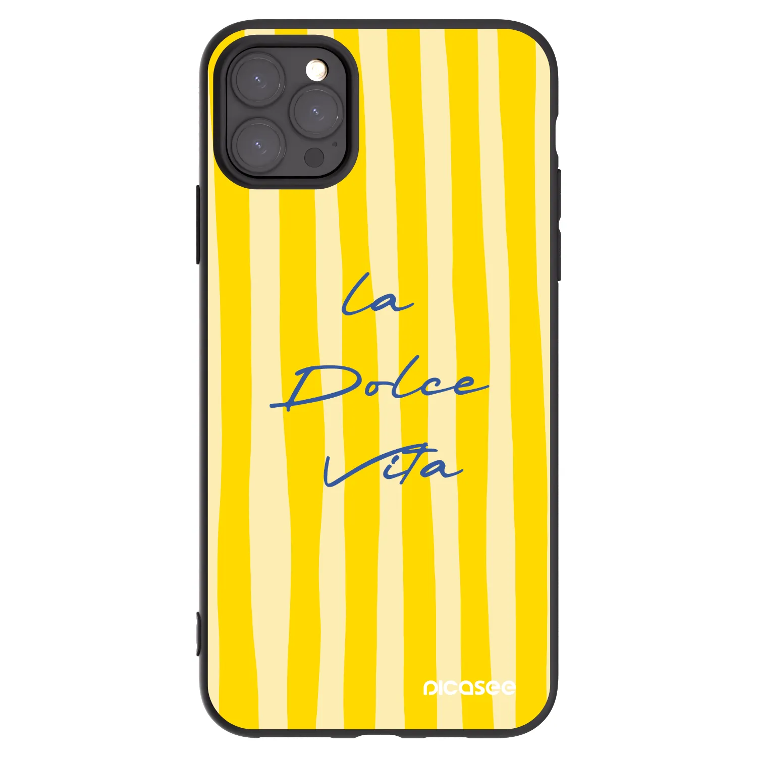 Picasee silikónový čierny obal pre Apple iPhone 11 Pro Max - Ladolcevita