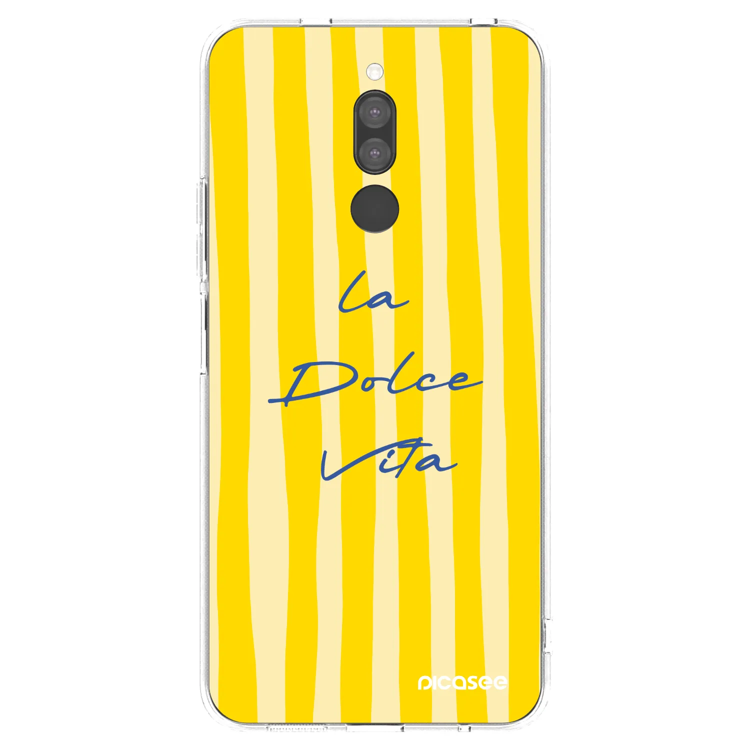 Picasee silikónový prehľadný obal pre Xiaomi Redmi 8 - Ladolcevita