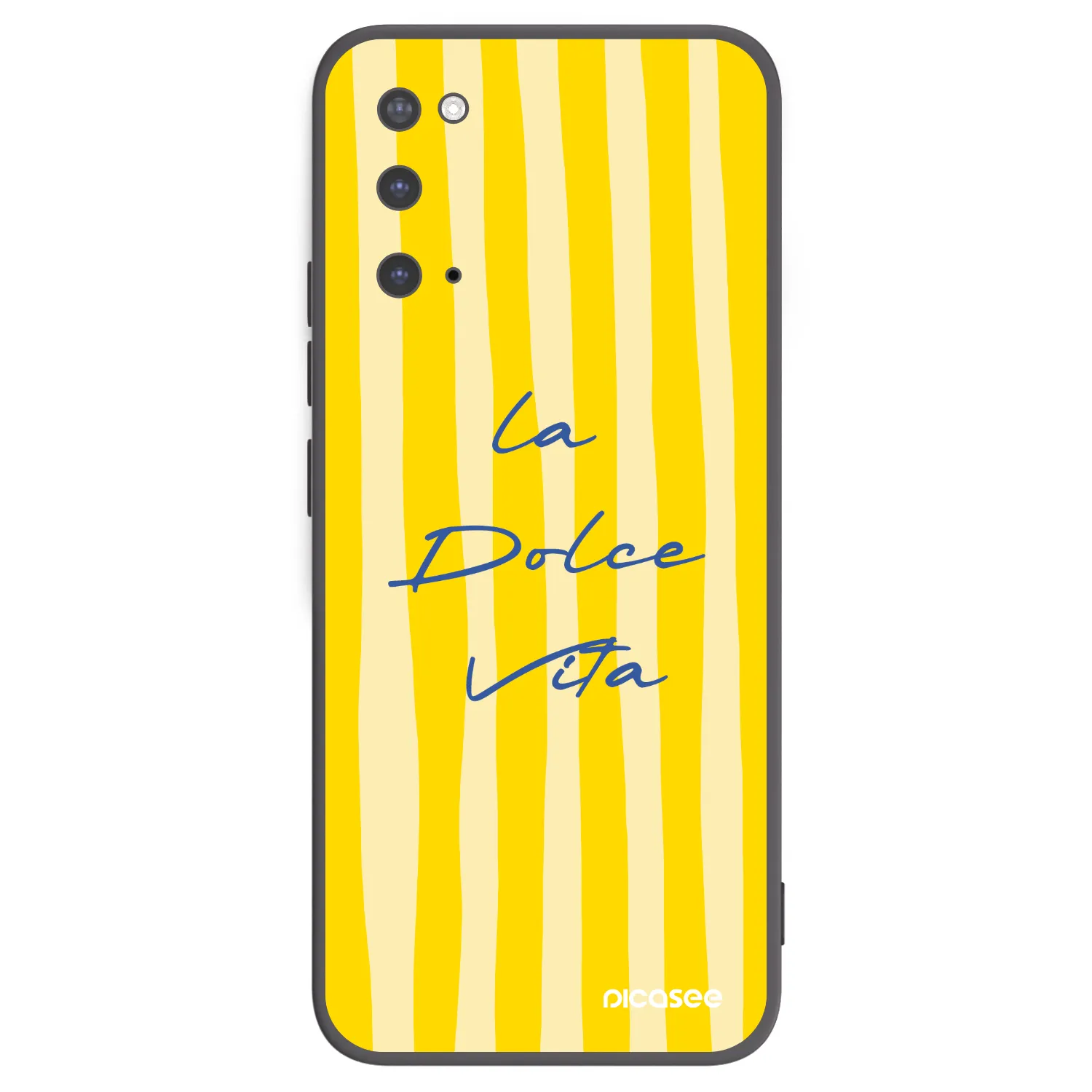 Picasee silikónový čierny obal pre Samsung Galaxy S20 G980F - Ladolcevita