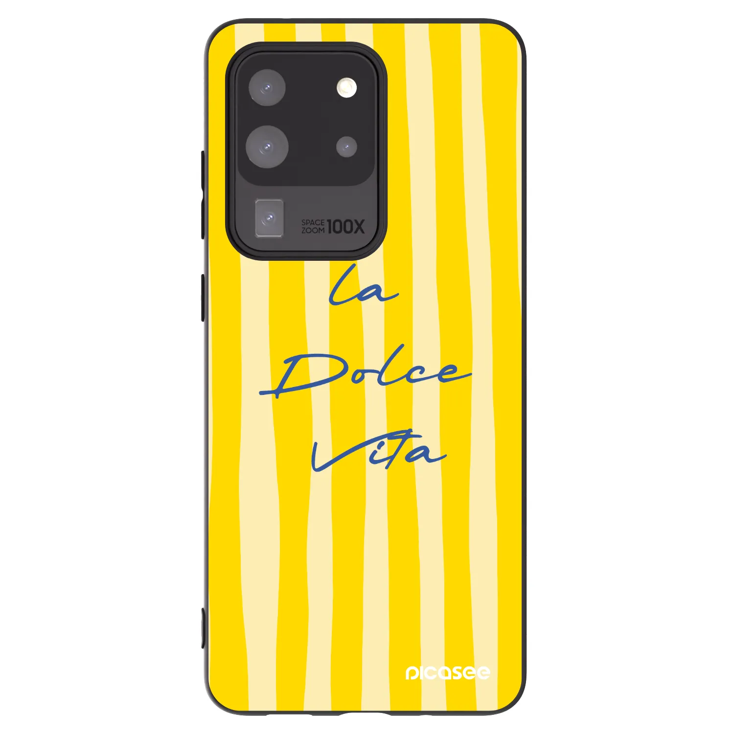 Picasee silikónový čierny obal pre Samsung Galaxy S20 Ultra 5G G988F - Ladolcevita
