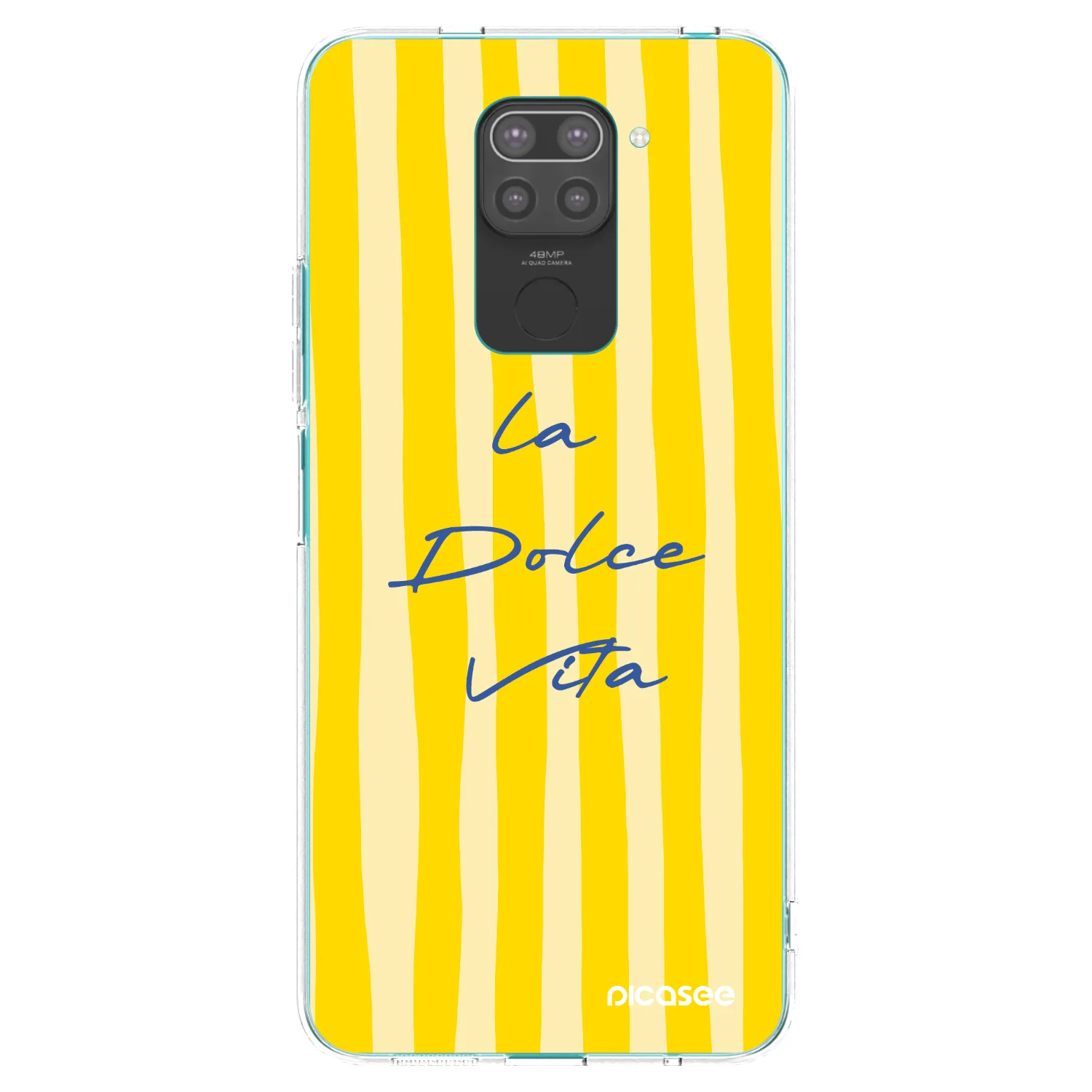 Picasee silikónový čierny obal pre Xiaomi Redmi Note 9 - Ladolcevita