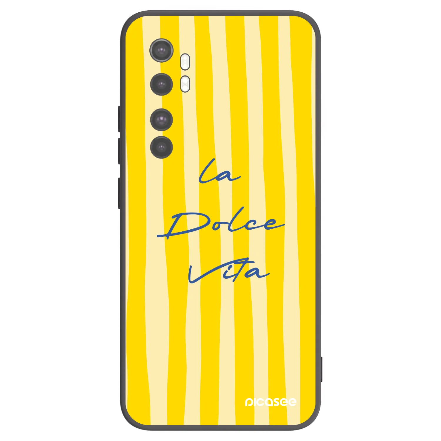 Picasee silikónový čierny obal pre Xiaomi Mi Note 10 Lite - Ladolcevita