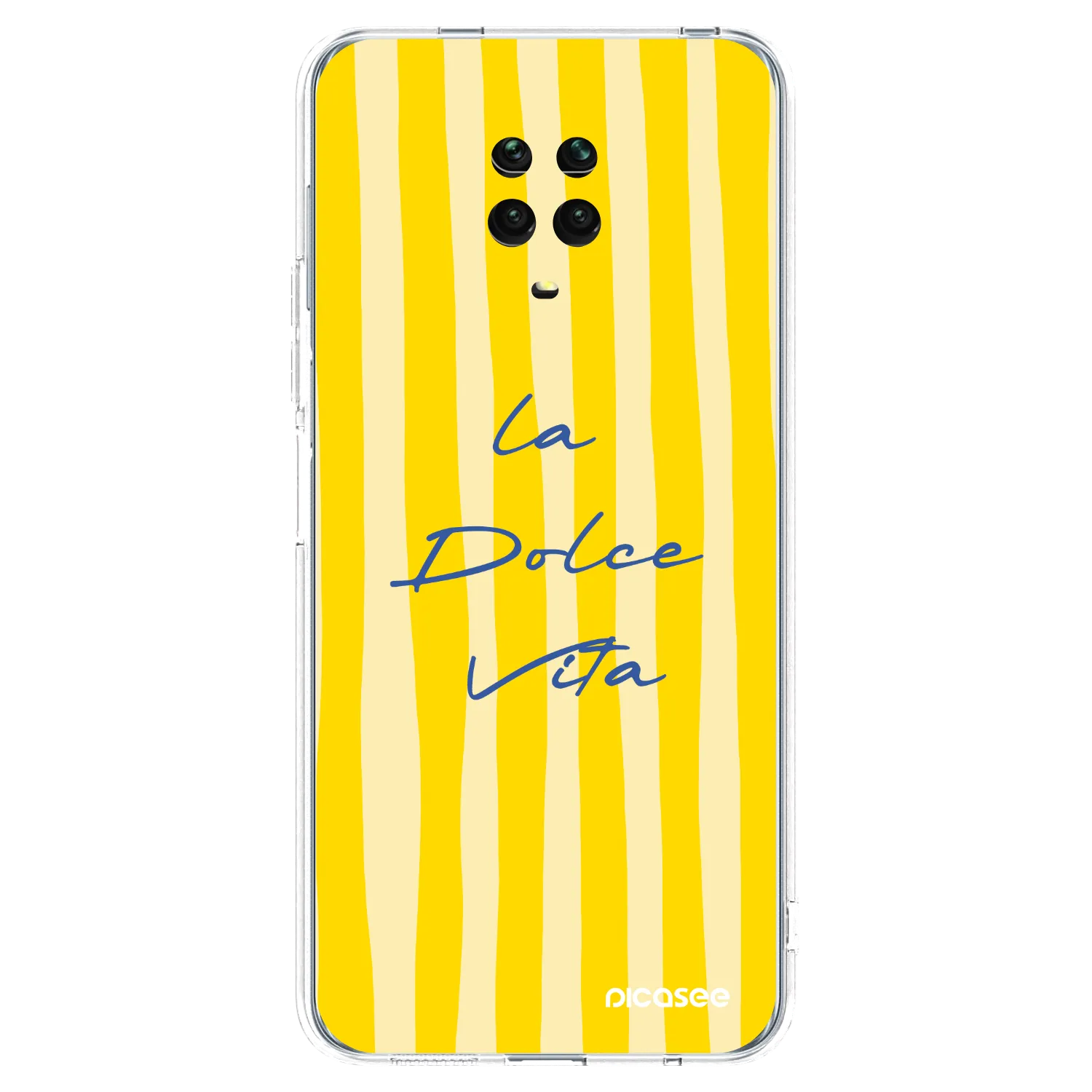 Picasee silikónový prehľadný obal pre Xiaomi Redmi Note 9S - Ladolcevita