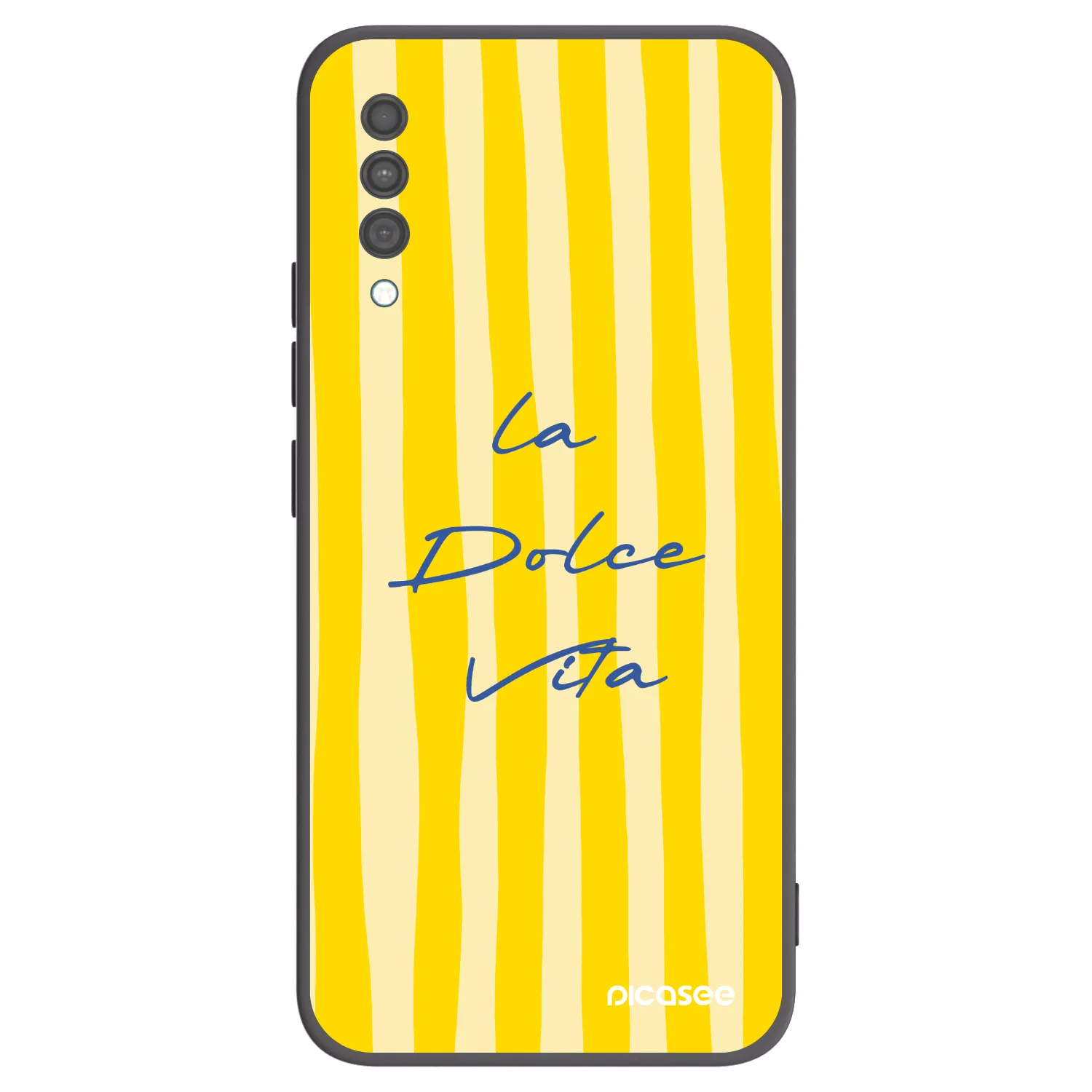 Picasee silikónový čierny obal pre Samsung Galaxy A30s A307F - Ladolcevita