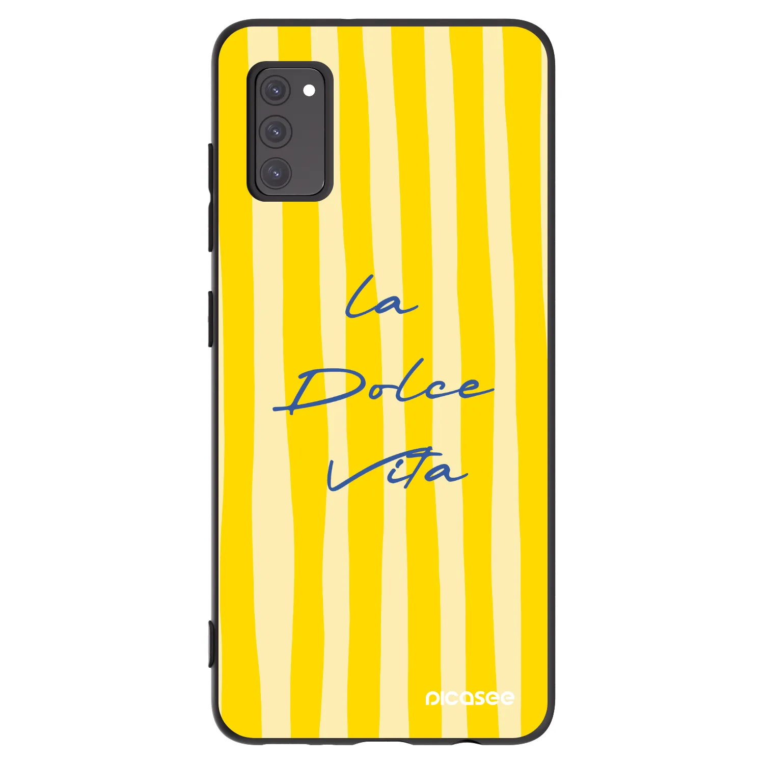 Picasee silikónový čierny obal pre Samsung Galaxy A41 A415F - Ladolcevita
