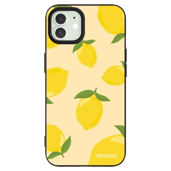 Picasee silikónový čierny obal pre Apple iPhone 12 Pro - Limoncella