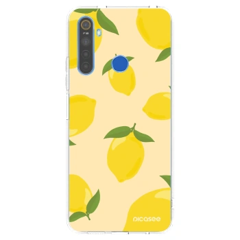 Picasee silikónový prehľadný obal pre Realme 5 - Limoncella