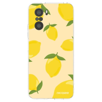 Picasee silikónový prehľadný obal pre Xiaomi Poco F3 - Limoncella
