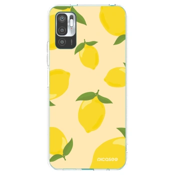 Picasee silikónový prehľadný obal pre Xiaomi Redmi Note 10 5G - Limoncella