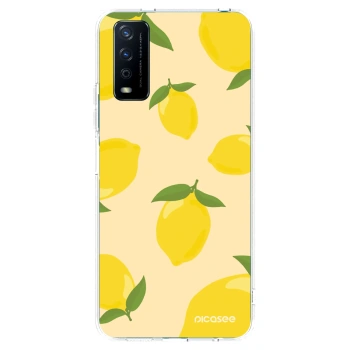 Picasee silikónový prehľadný obal pre Vivo Y11s - Limoncella