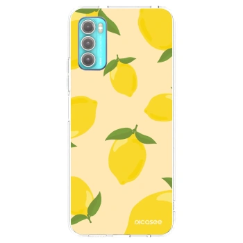 Picasee silikónový prehľadný obal pre Motorola Moto G60 - Limoncella