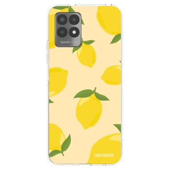 Picasee silikónový prehľadný obal pre Realme 8i - Limoncella