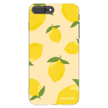 Picasee silikónový prehľadný obal pre Apple iPhone 8 Plus - Limoncella