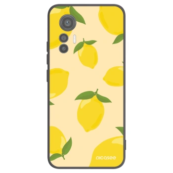 Picasee silikónový čierny obal pre Xiaomi 12 Lite - Limoncella