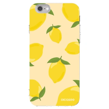Picasee silikónový prehľadný obal pre Apple iPhone 6/6S - Limoncella