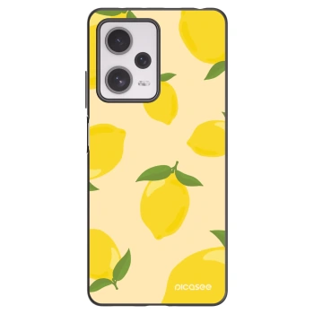 Picasee silikónový čierny obal pre Xiaomi Redmi Note 12 Pro+ 5G - Limoncella