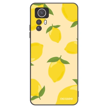 Picasee silikónový čierny obal pre Xiaomi Redmi Note 12S - Limoncella