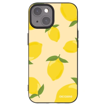 Picasee silikónový čierny obal pre Apple iPhone 15 - Limoncella